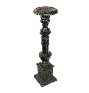 Victorian Cast Iron Altar Stick