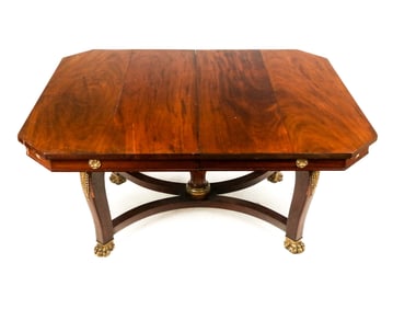 Empire Mahogany Dining Table