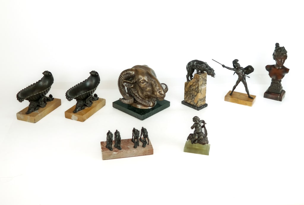 Villanis and other Stone & Bronze Sculpture, 8 (1 of 13)