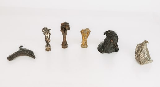 Bronze Seals and Other Implements, Six