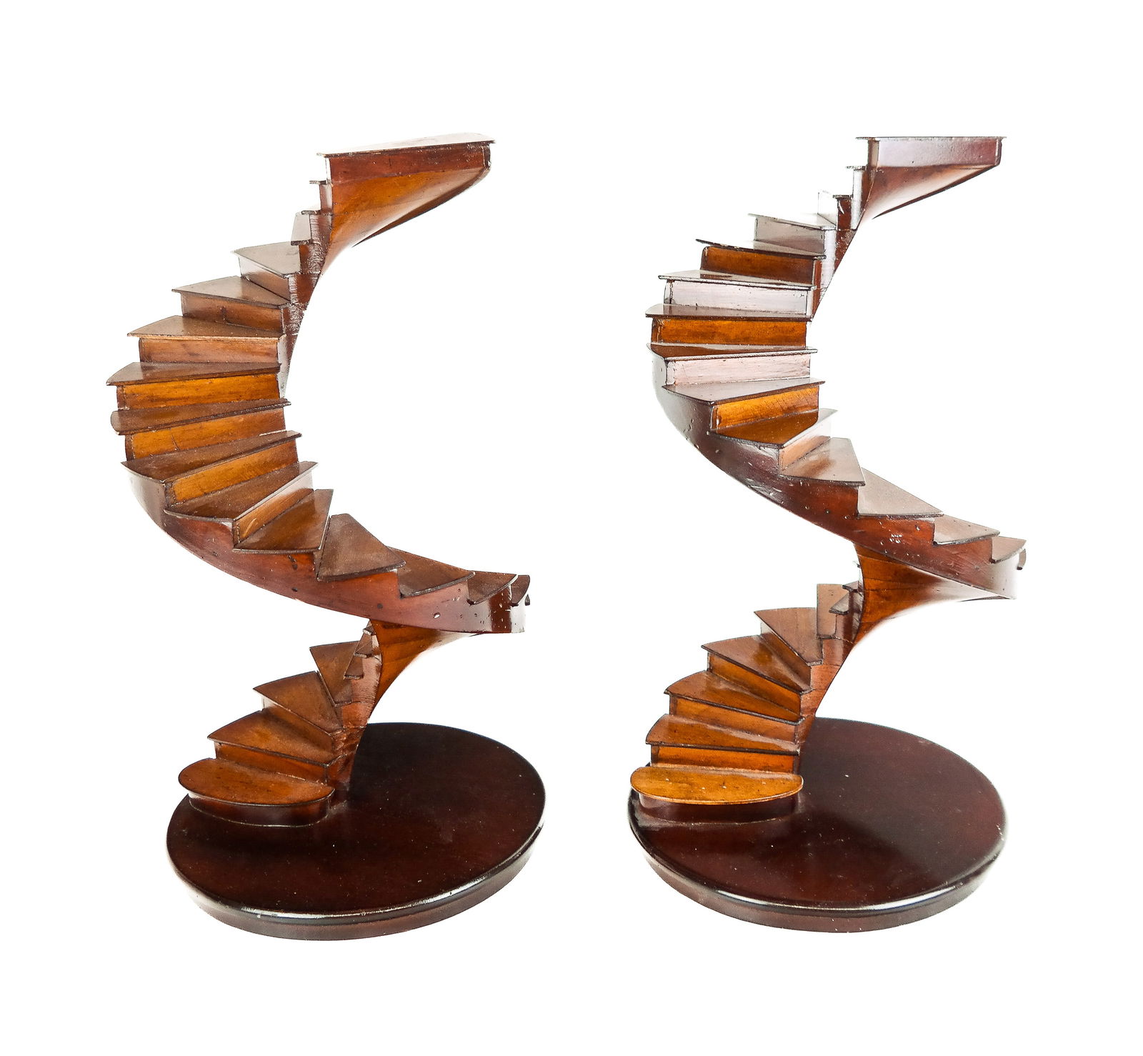 Architecture Miniature Pair of Spiral Staircases (1 of 8)
