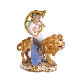Meissen Porcelain Figure of Young Bacchus