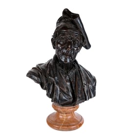 Josep MONTSERRAT: Bronze Bust Of Male