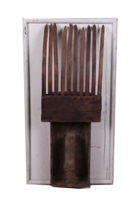 Lenny KISLIN: Cranberry Scoop Sculpture