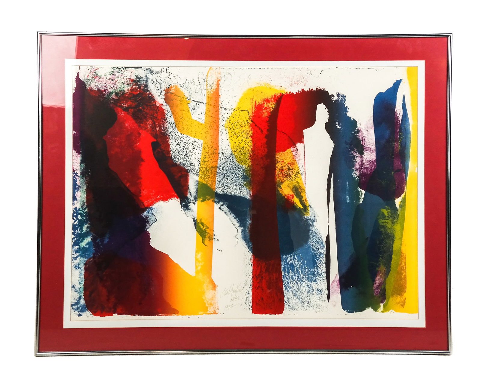 Paul JENKINS Untitled Lithograph, 1987 (1 of 10)