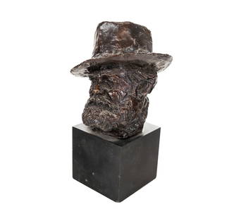 After Jo DAVIDSON: Bearded Man Sculpture