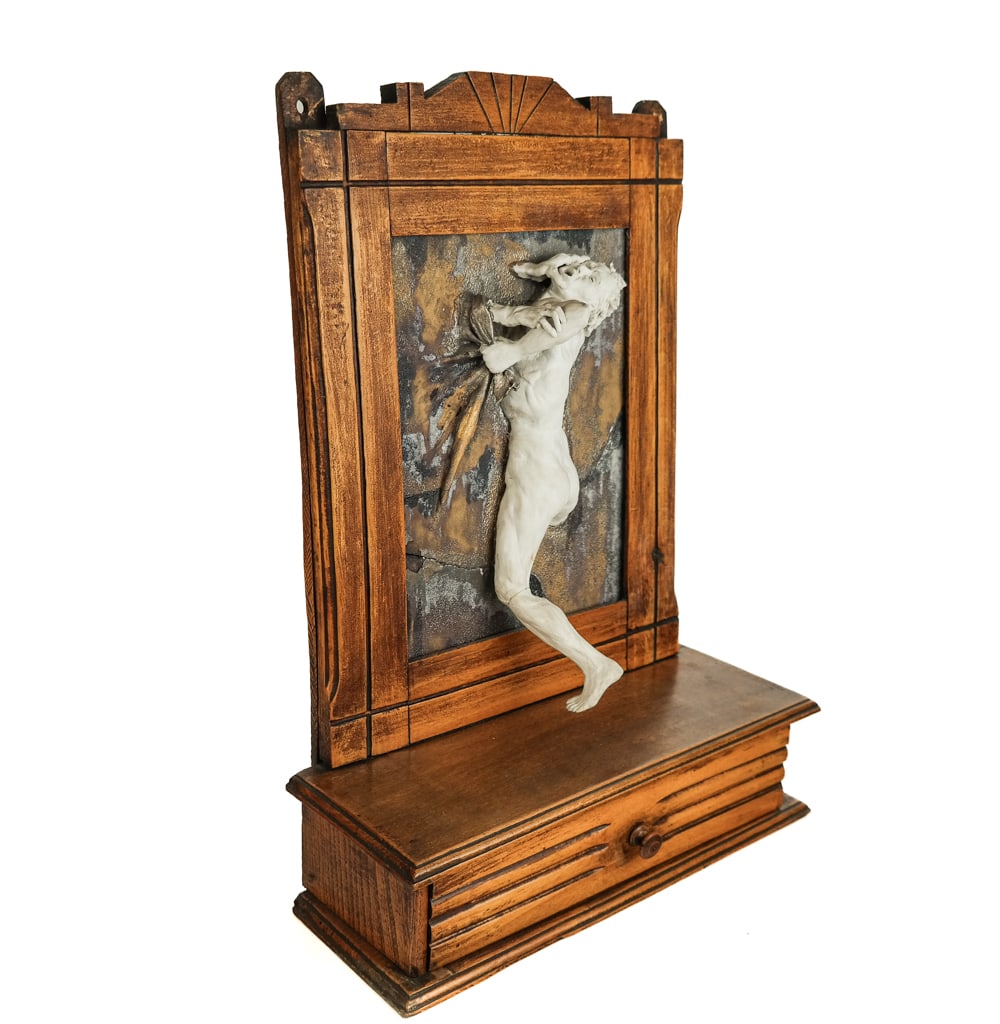 Mixed Media Sculpture of Orpheus (1 of 8)