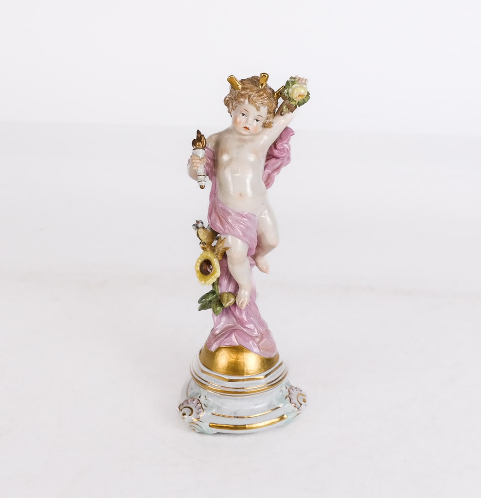 Meissen Allegorical Porcelain Figure of Day (1 of 10)