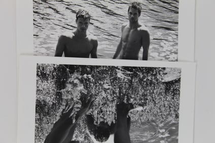 Bruce WEBER: Two Signed Silver Gelatin Nude Portrait Prints