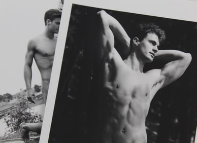 Bruce WEBER: Two Signed Silver Gelatin Nude Portrait Prints