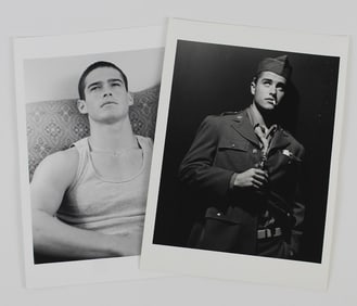 Bruce WEBER: Two Signed Military Silver Gelatin Prints