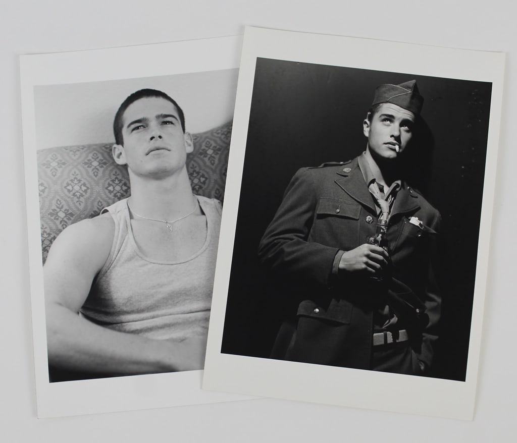 Bruce WEBER: Two Signed Military Silver Gelatin Prints (1 of 4)