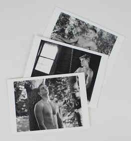 Bruce WEBER: 3 Signed Partial Nude Silver Gelatin Prints