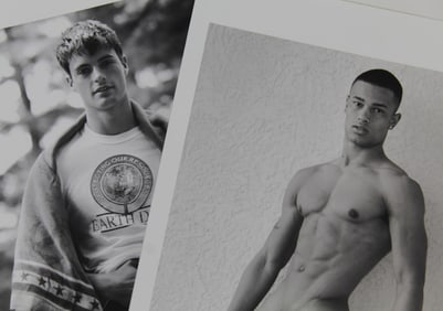 Bruce WEBER: Two Signed Silver Gelatin Nude Portrait Prints