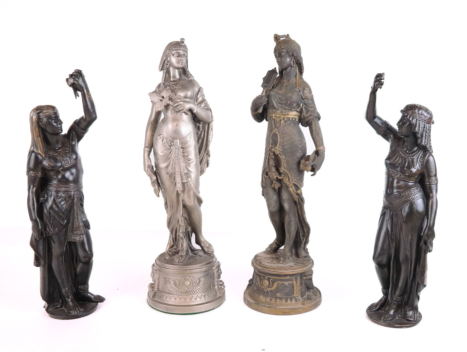 Two Pairs Of Egyptian Figures (1 of 12)