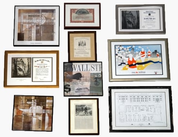 Assorted New York & Financial Pictures, 10