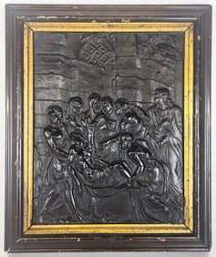 After della Porta The Entombment of Christ Plaque