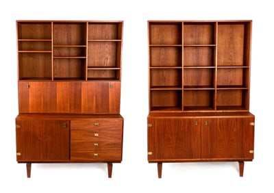 Two Peter Loevig Nielsen for Dansk Wall Units