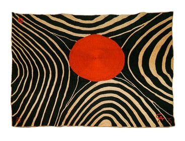 After Alexander CALDER Zebra Tapestry