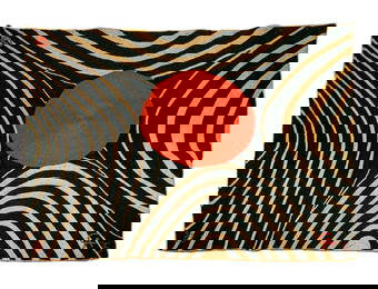 After Alexander CALDER Zebra Tapestry