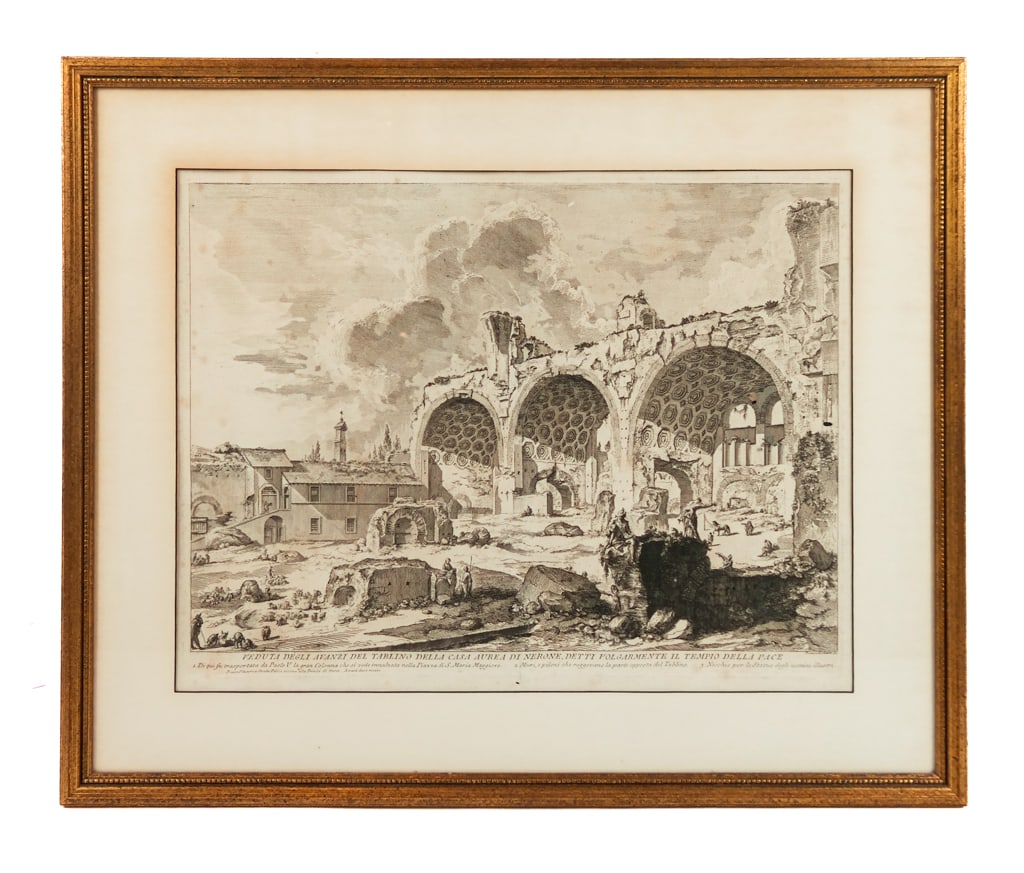 PIRANESI "Remains of the House of Nero" Etching (1 of 12)