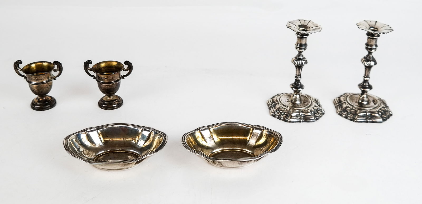 3 Pair of Sterling Silver Table Ornaments, 6 (1 of 11)