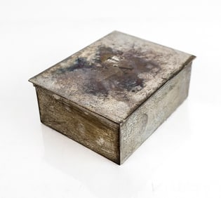 Tiffany & Co. Makers Sterling Silver Cigarette Box