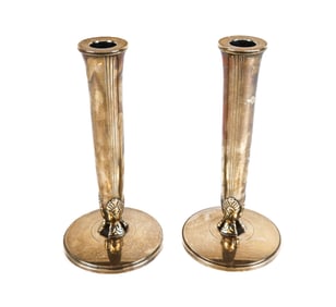Tiffany & Co. Makers Pr of Sterling Candlesticks