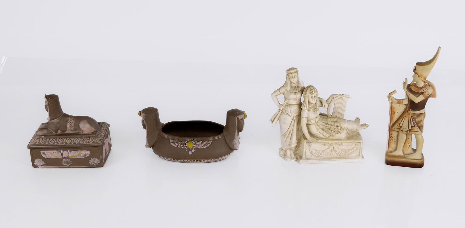 4 Schafer & Vater Egyptian Art Nouveau Porcelains (1 of 9)