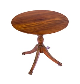 Empire Mahogany Tea Table