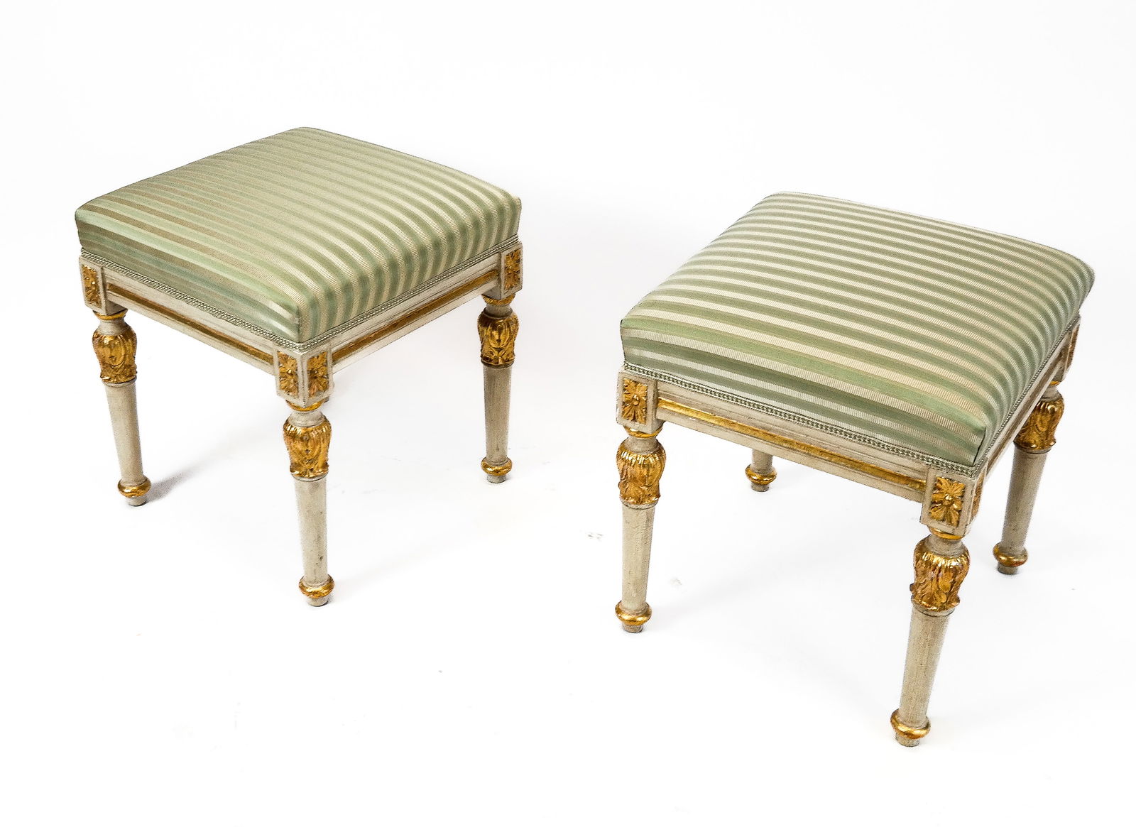 Pair Of Louis XVI Square Benches (1 of 9)