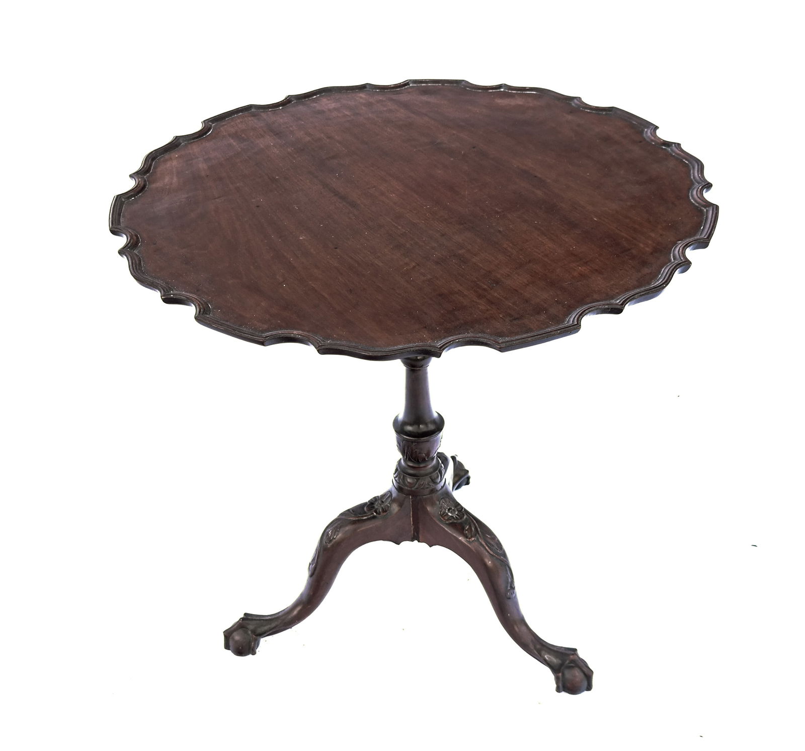 Mahogany Tilt-Top Tea Table (1 of 6)
