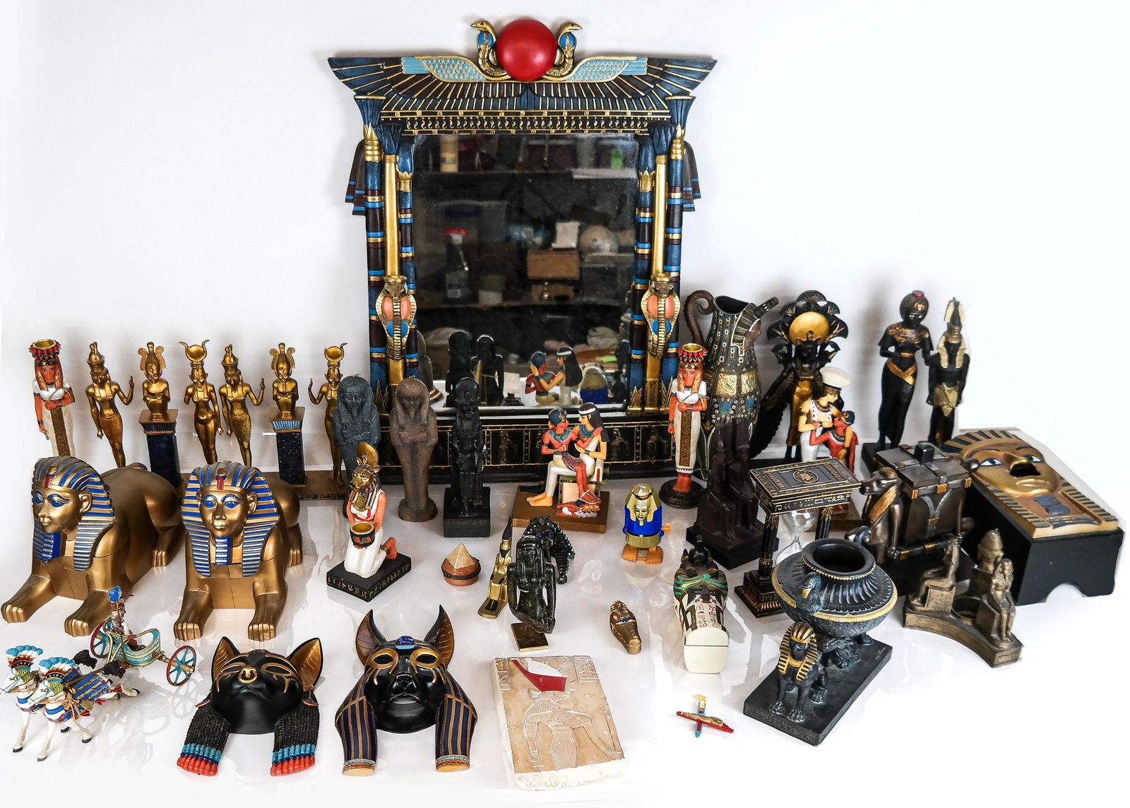 Large Group Egyptian Revival Decor, 34 (1 of 12)