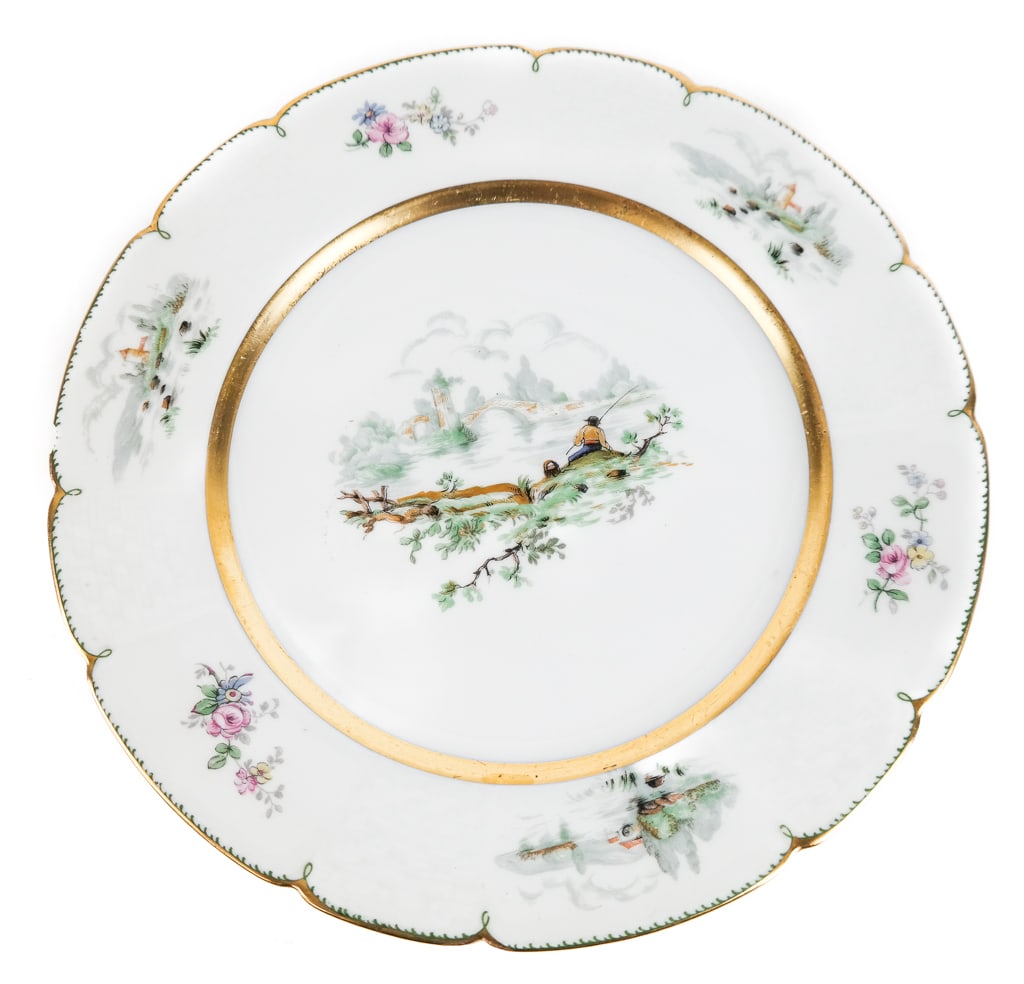 Limoges Haviland Dessert Plates, 12 (1 of 10)