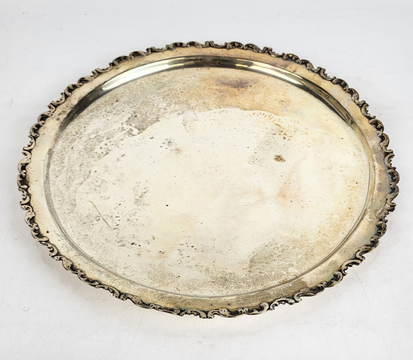 Sterling Silver Drink Tray (1 of 5)