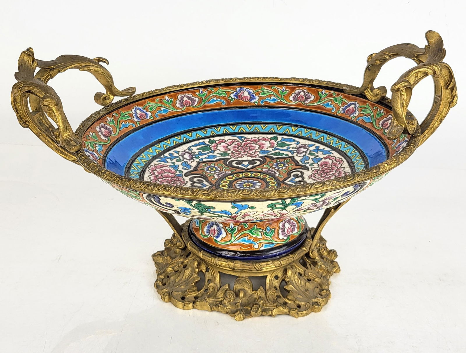 Emaux de Longwy Glazed Ceramic Taza (1 of 13)