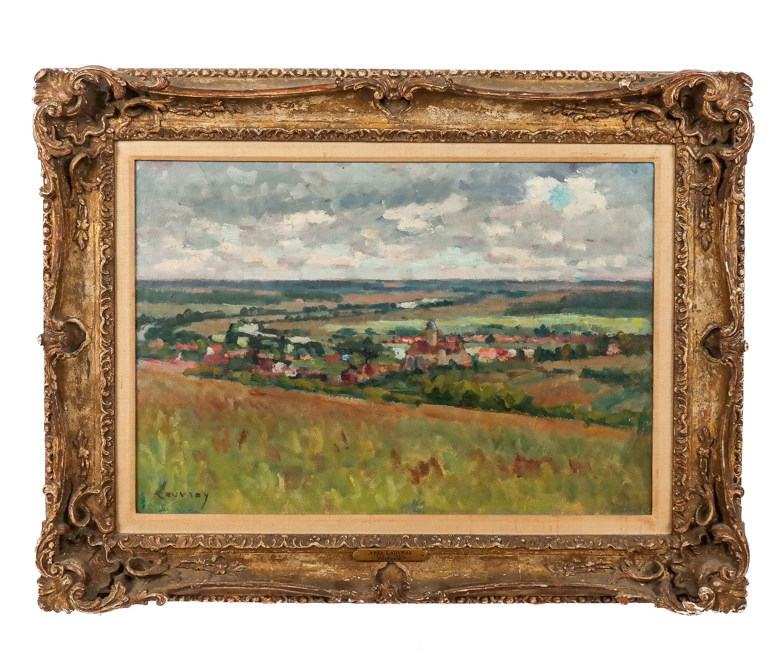 Abel LAUVRAY: "Vetheuie" - Oil On Canvas (1 of 12)