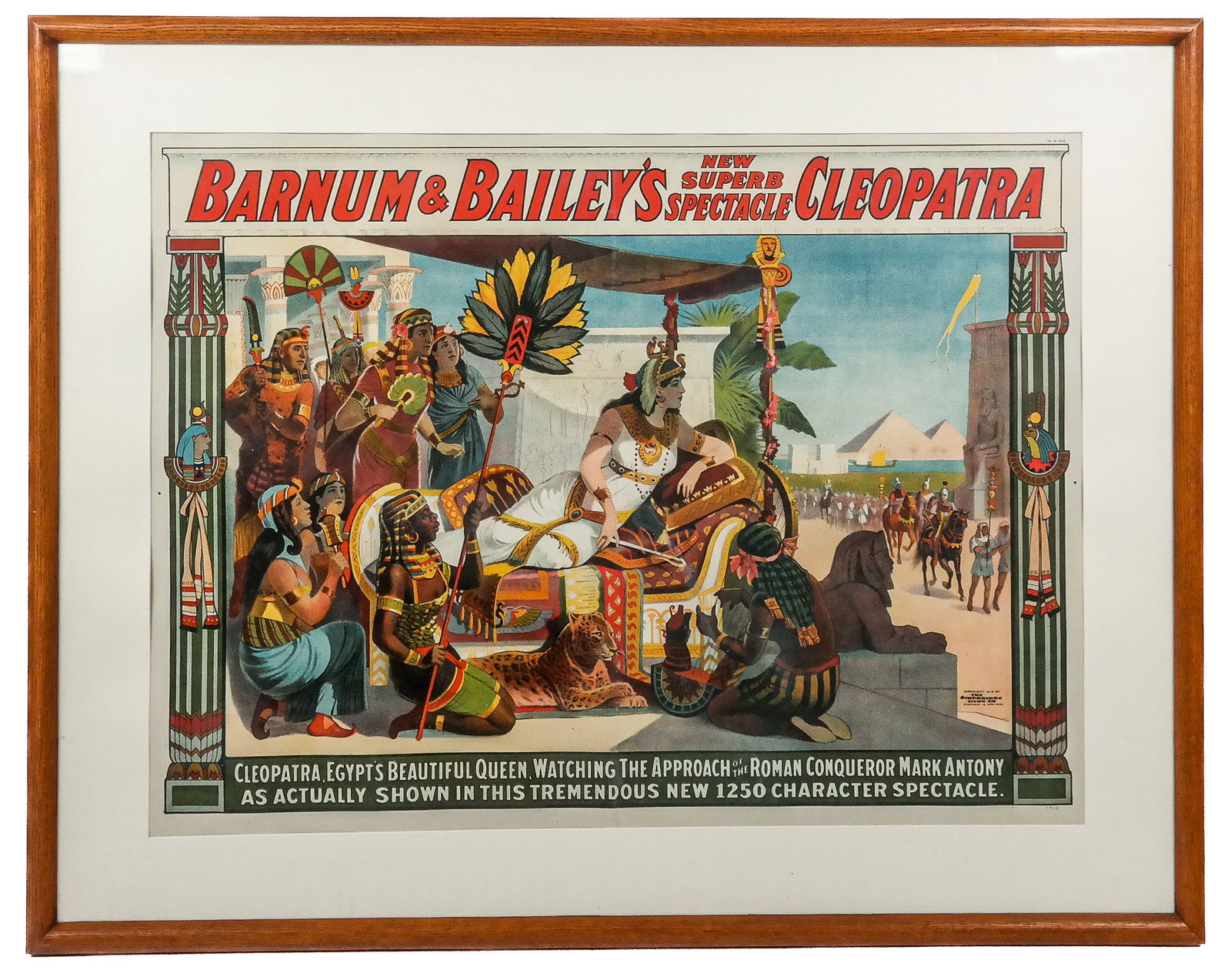 Barnum & Bailey "Cleopatra" Circus Poster (1 of 11)