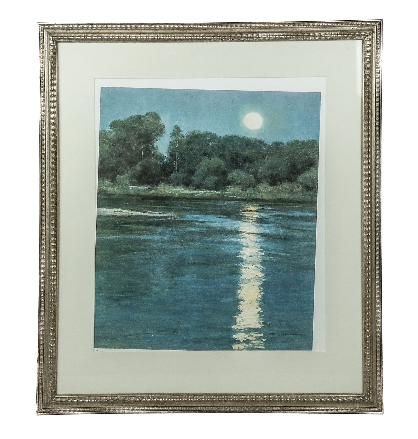 Tim Allen LAWSON: Moonlit Lakescape - Lithograph (1 of 9)