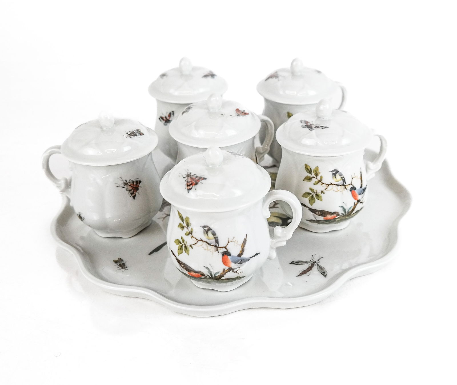 Limoges, France Rothschild Tea Service, 7 Pcs. (1 of 10)