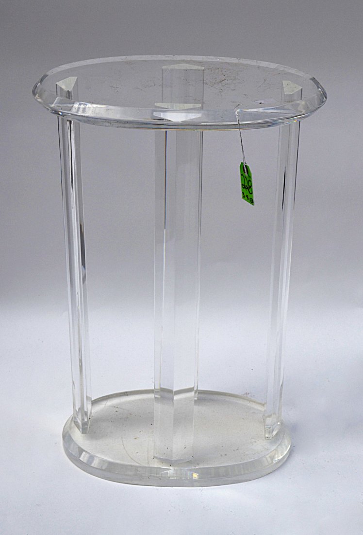Modern Clear Acrylic Side Table