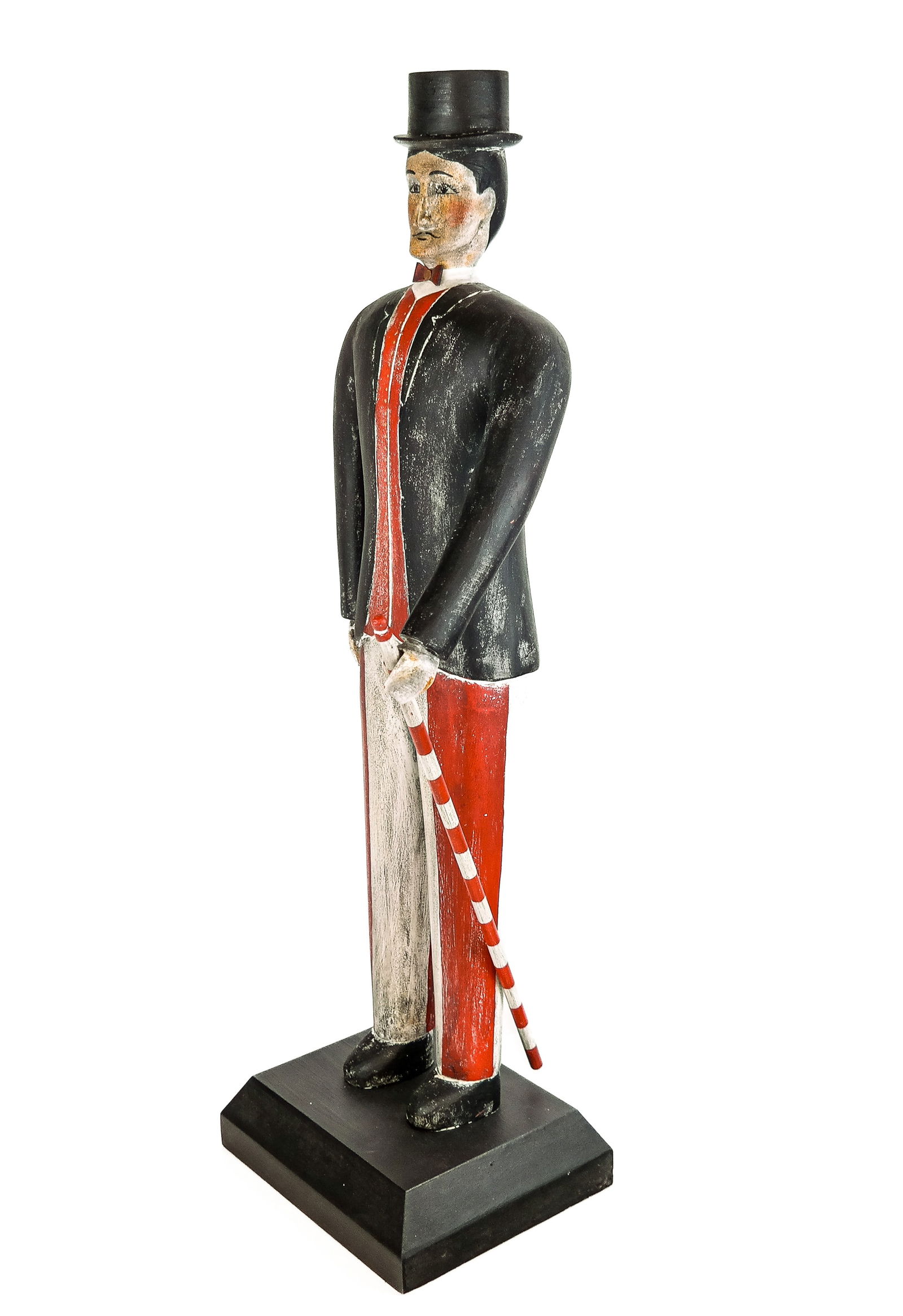 K. William KAUTZ - Folk Art Figure of a Dandy (1 of 12)