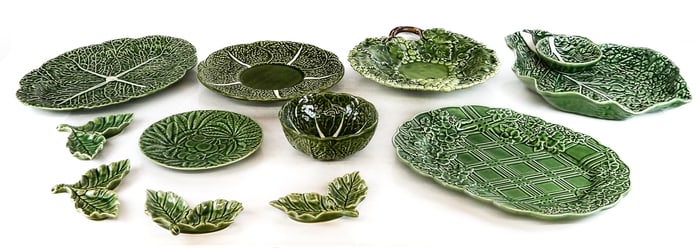 Group Bordallo Pinheiro and Other Serveware, 11