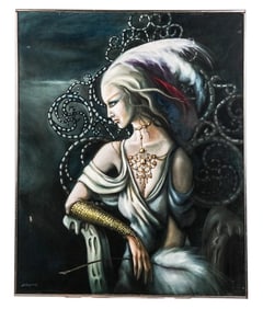 J.M. CHRZANOSKI: Surrealist Woman