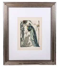 Salvador DALI: Figural Scene - Print