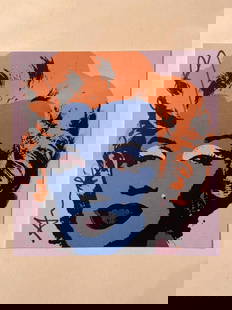 Andy WARHOL Signed Silkscreen of Marilyn Monroe