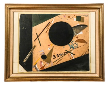After Aleksander RODCHENKO: Mixed Media - Abstract