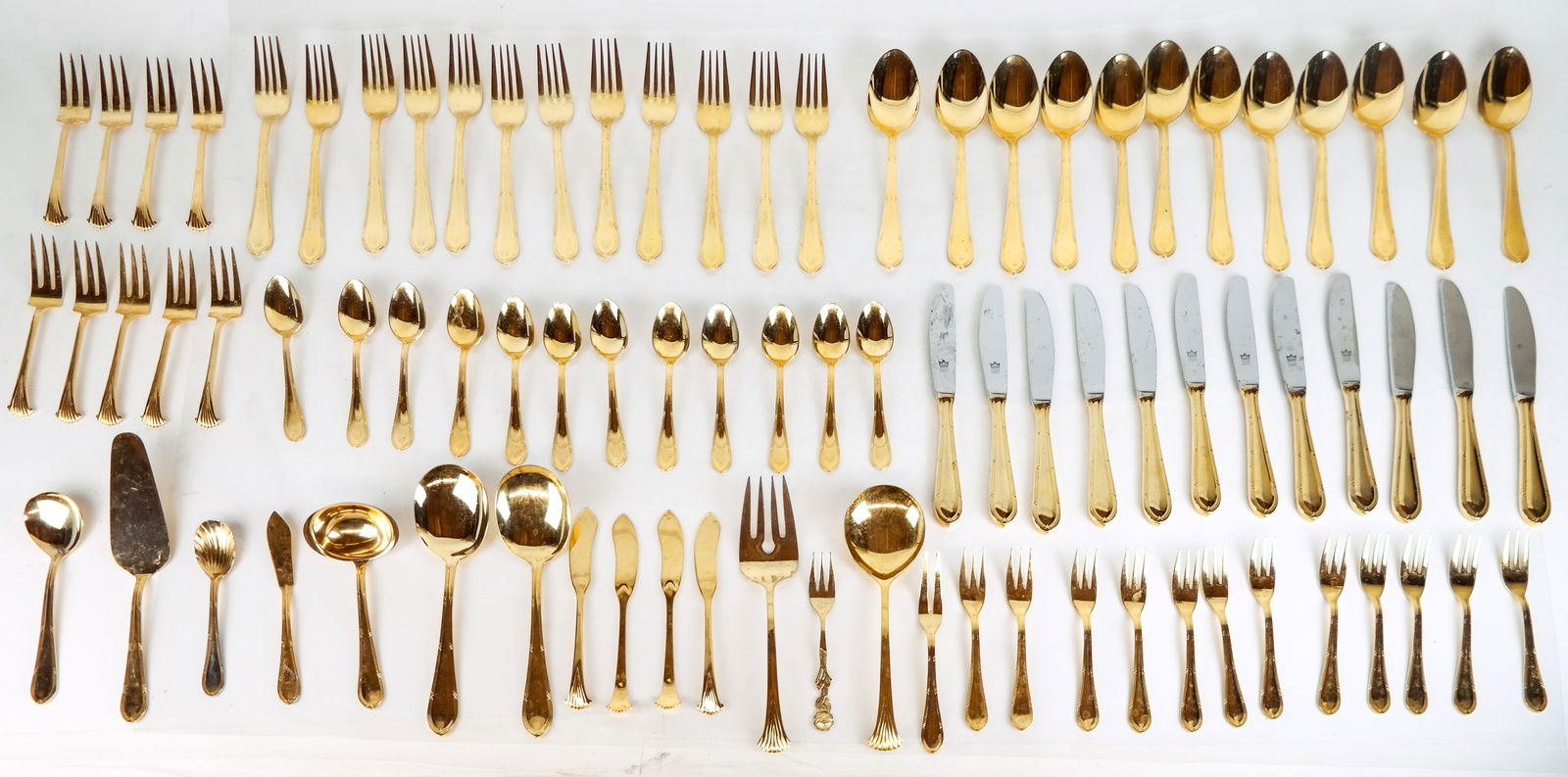 Soligen & Others Gilded Flatware, 84 (1 of 14)
