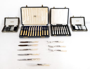 Harrods, Kirk & Matz & Others Flatware, 37