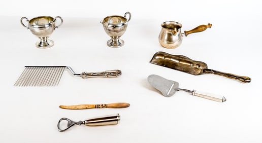 Kirk, Georg Jensen & Et. Al Sterling Tablewares, 8